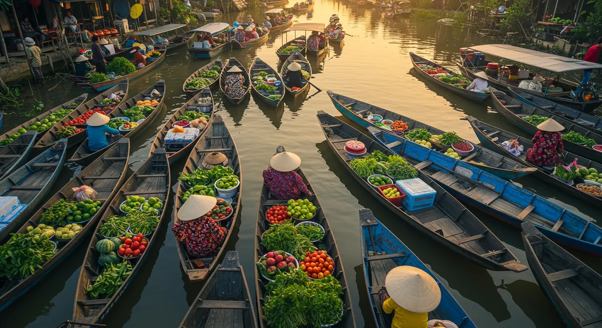 Floating Market Chau Doc Experience: A Visitor's Guide