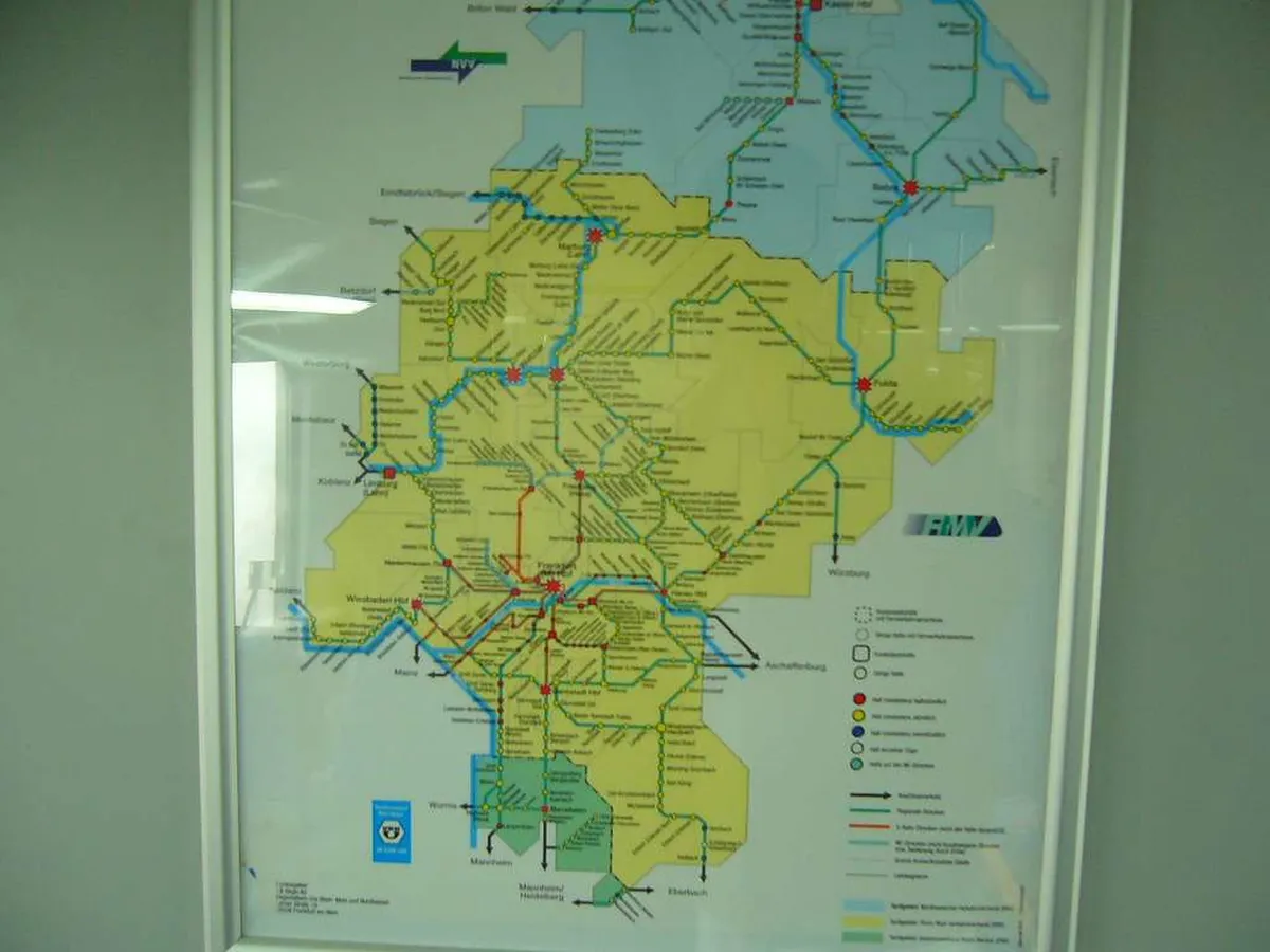 Frankfurt Public Transport Map & Guide 2025