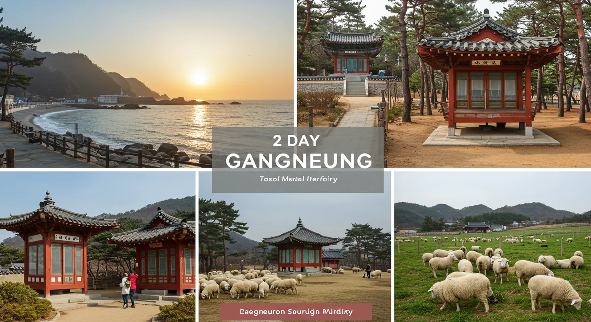 Gangneung 2 Day Itinerary: Coastal Charm & Culture