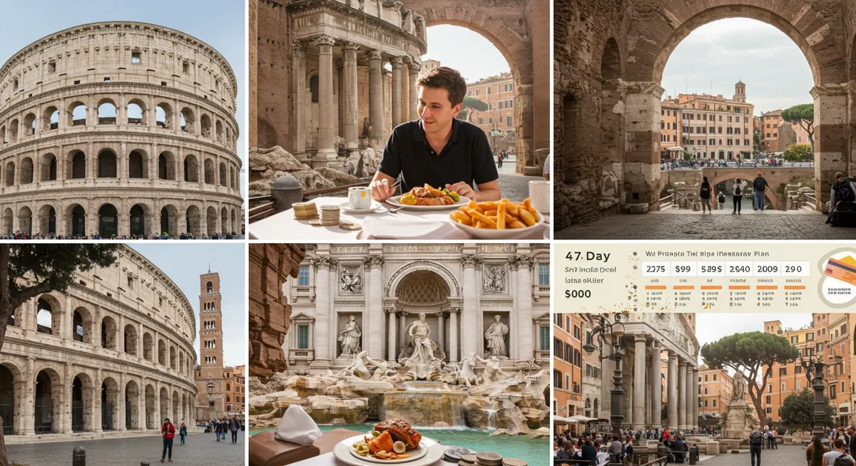 Rome Spending Money: 4 Days Budget Guide