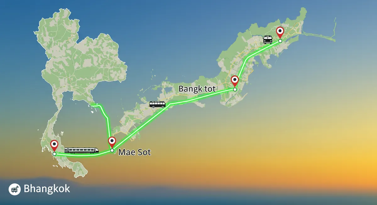 How to Get to Mae Sot from Bangkok: Your Guide