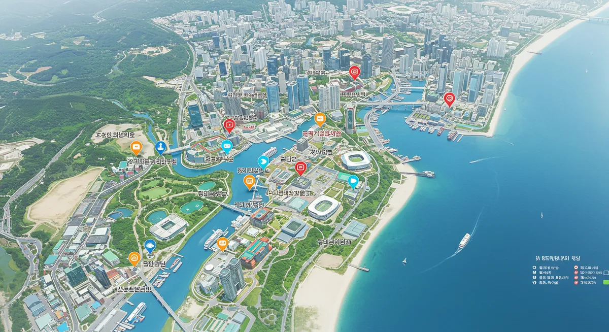 Incheon Attractions Map & Top Highlights