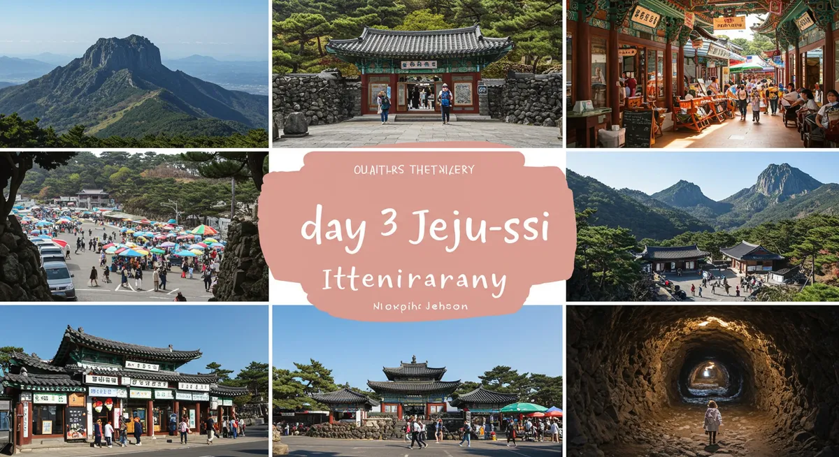 Jeju-si 3 Day Itinerary: Island City Explorer