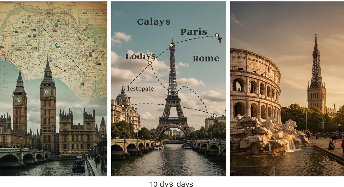 London, Paris, Rome: Your 10-Day Itinerary