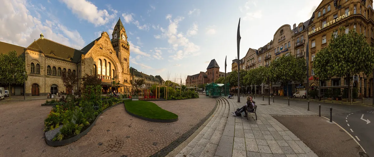 10 Sections for a Metz-Ville to Porte des Allemands Walk