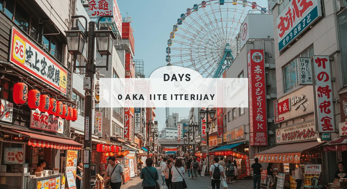 Osaka 3 Day Itinerary: Your Must-See Guide