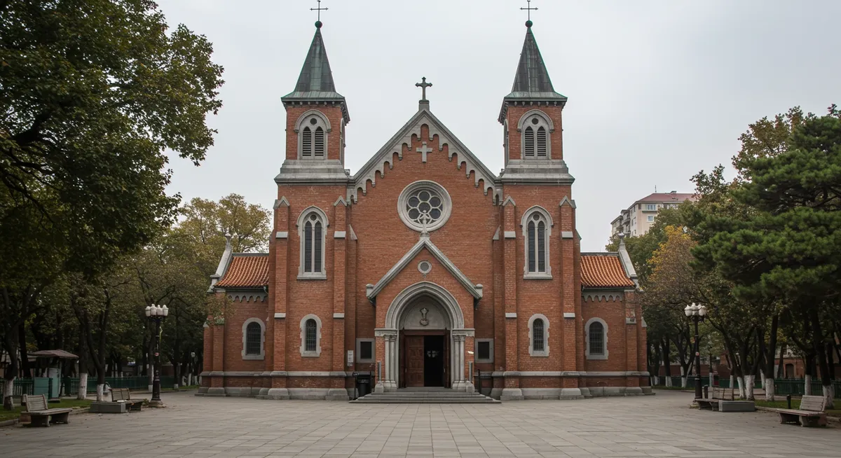 Protestant Church Qingdao: Lutheran Heritage & Neo-Romanesque Architecture