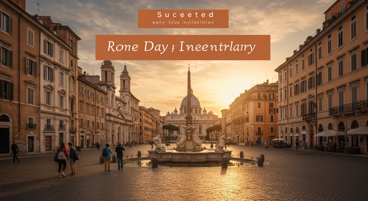 Rome in a Day: Your Perfect 1-Day Trip Itinerary