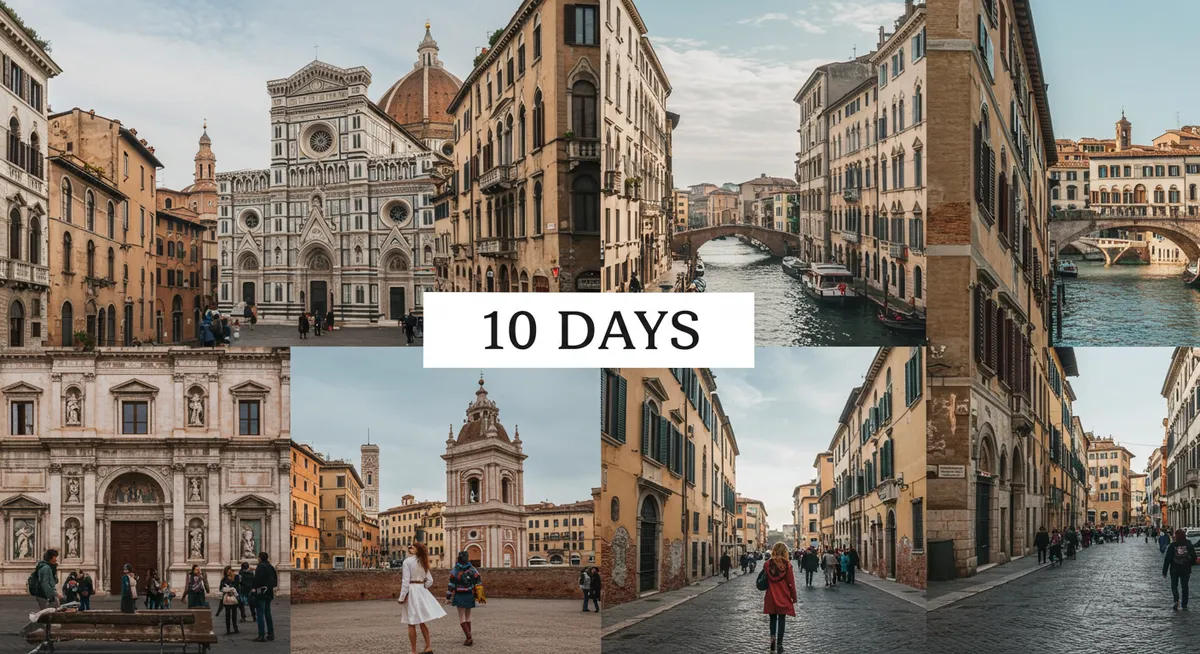 10-Day Rome, Florence, Venice, Milan Itinerary