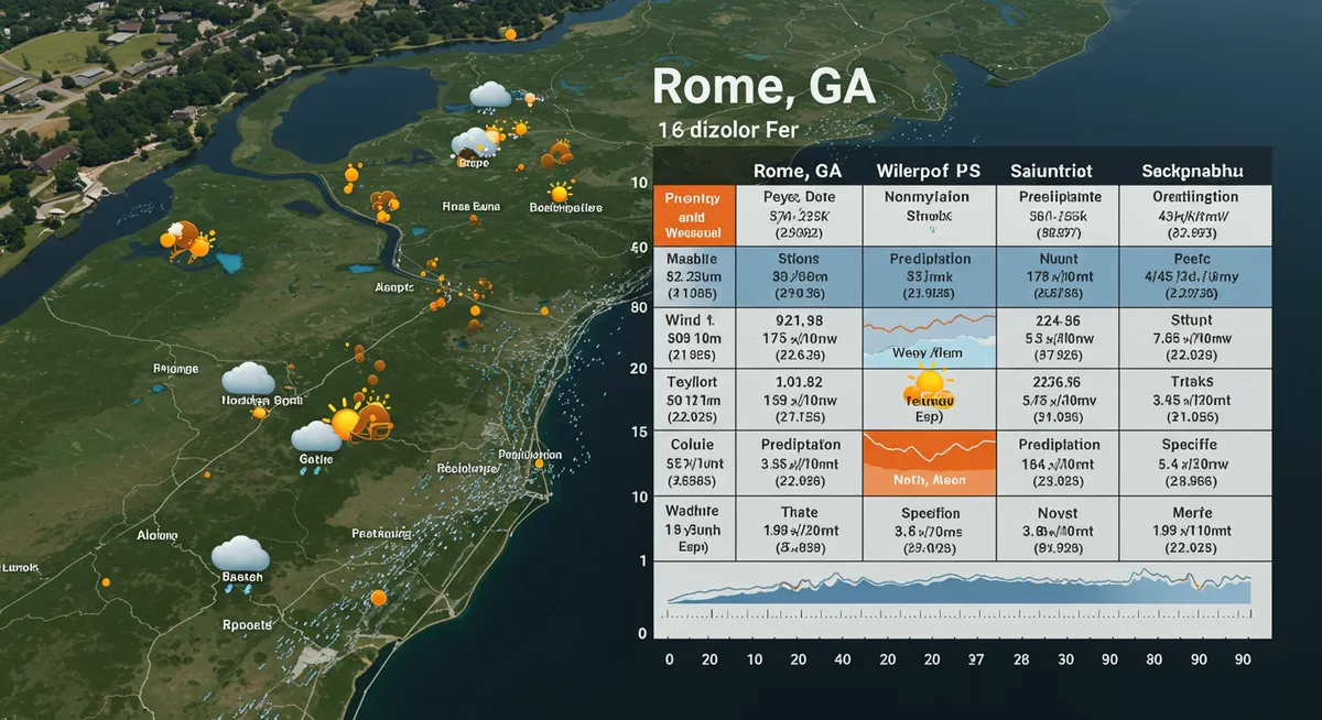 Rome GA Weather 10 Days: Forecast & Travel Tips