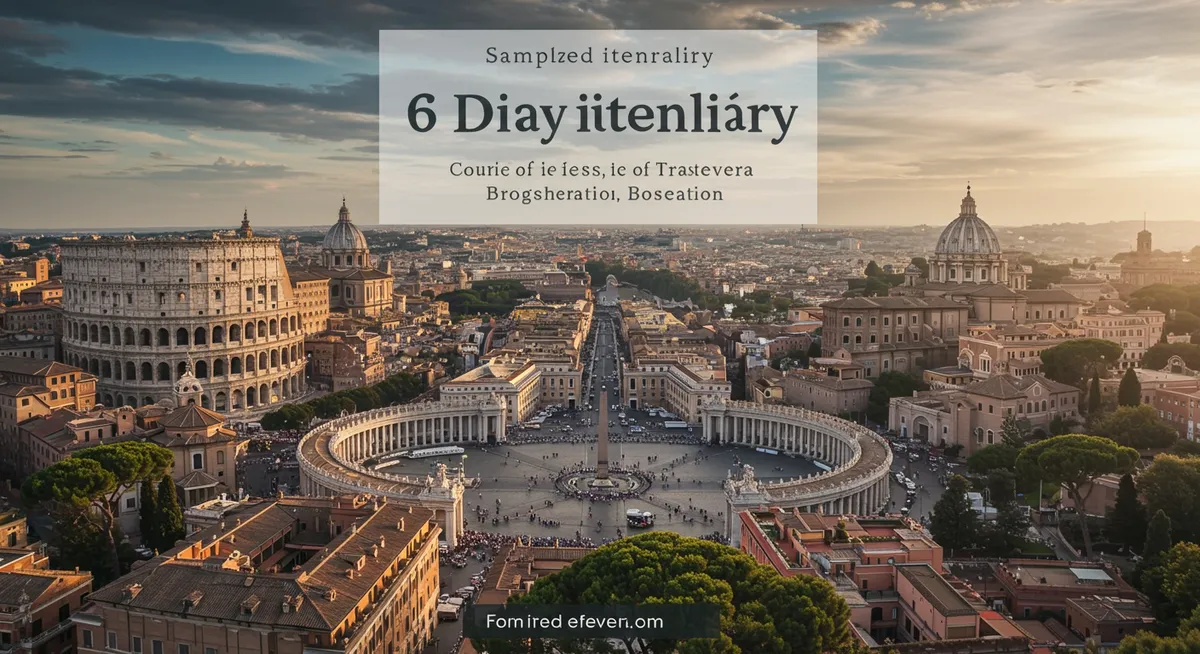 6-Day Rome Itinerary: Explore the Eternal City