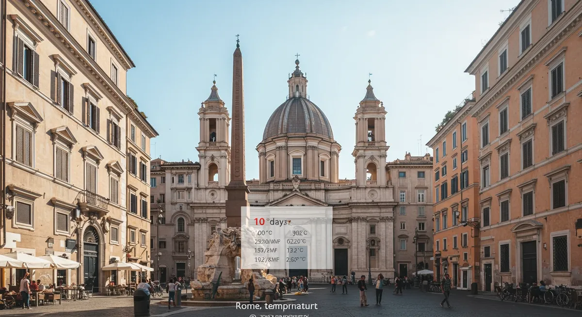 Rome Temperature for Your 10-Day Trip