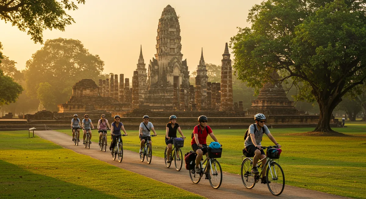 Sukhothai Cycling Tour: Explore Ancient Thailand