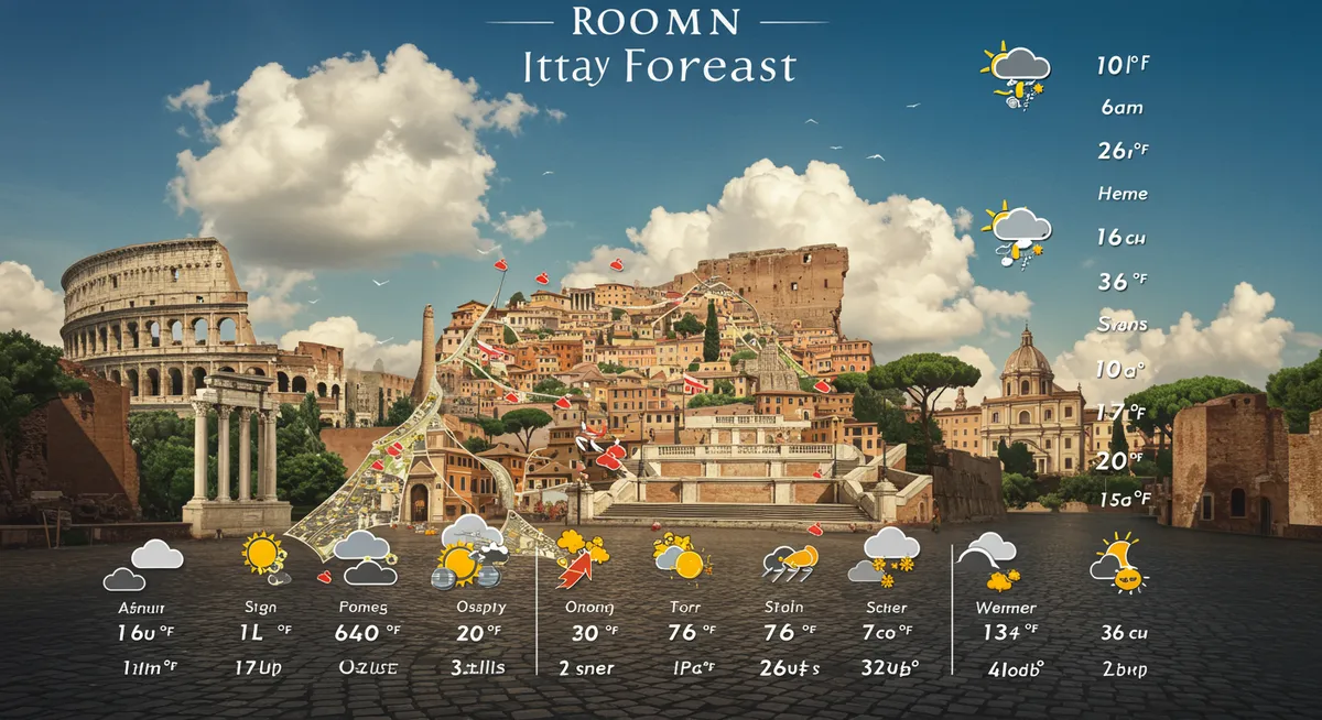 Rome Weather: 10-Day Forecast in Fahrenheit