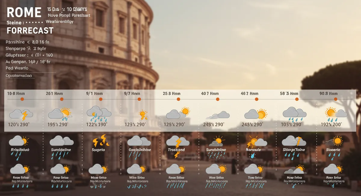 Rome Hourly Weather: 10-Day Forecast Tips