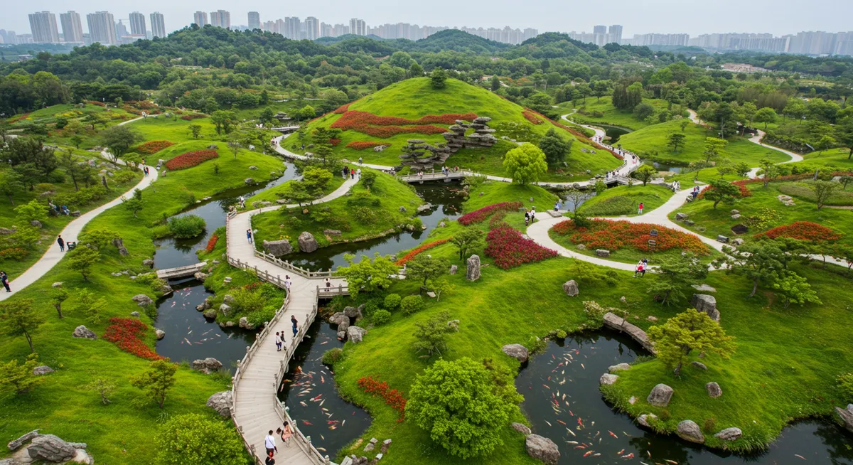 Little Fish Hill (Xiaoyushan) Park: Views, Architecture & Cultural Heritage